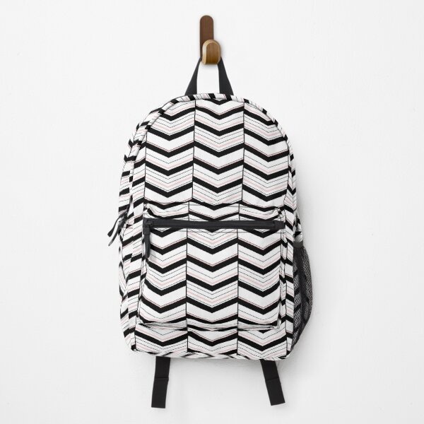 Item preview, Black White and Blush Chevron designed and sold by Valerie Bennett.