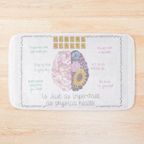 Item preview, Mental Health is just as important as physical health designed and sold by Sophie Corr.