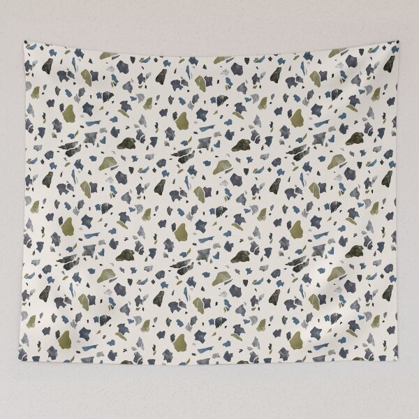 Item preview, Green and grey terrazzo designed and sold by Shelley Gilbert.