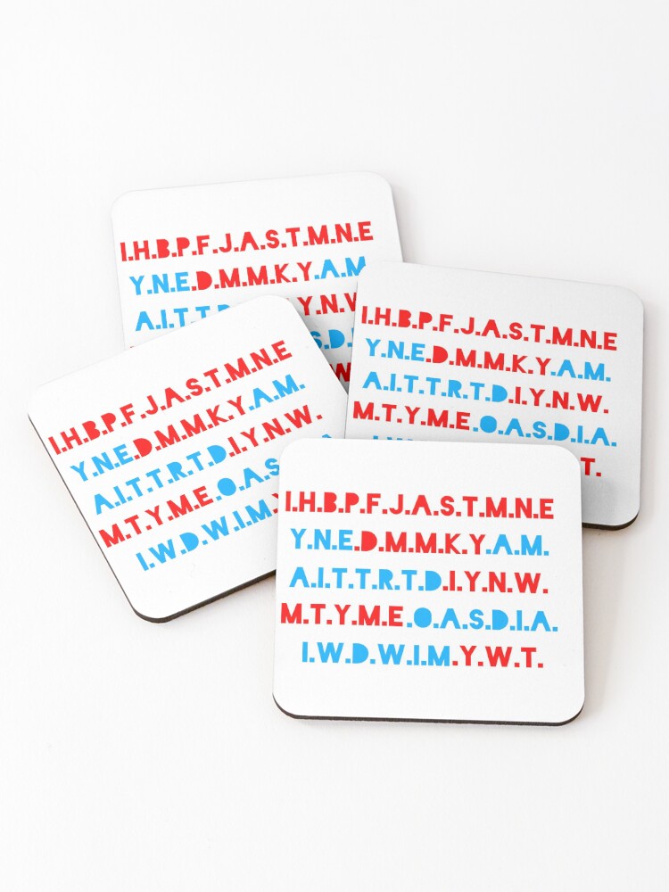 I Have Brought Peace Freedom Justice And Security To My New Empire Coasters Set Of 4 By Starshine567 Redbubble