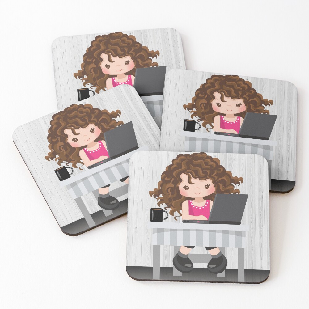 Item preview, Coasters (Set of 4) designed and sold by LucyGraphics.