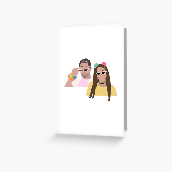 Jenna+Julien Greeting Card