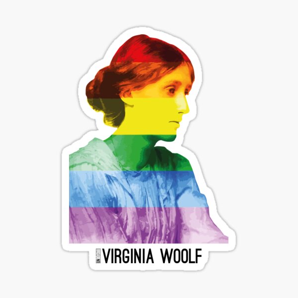 Virginia Woolf Orgullo Pegatina