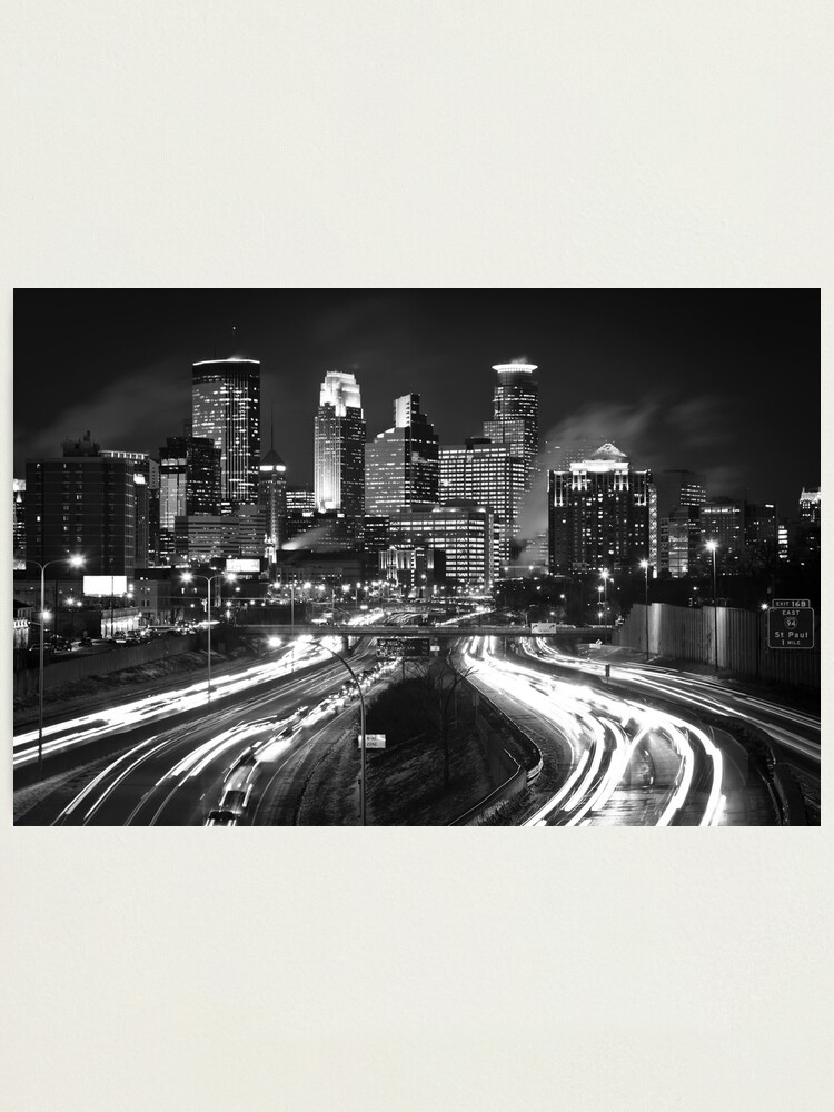 Alternate view of Black and Light Photographic Print