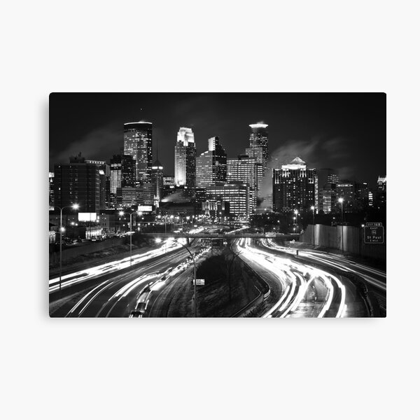 Black and Light Canvas Print