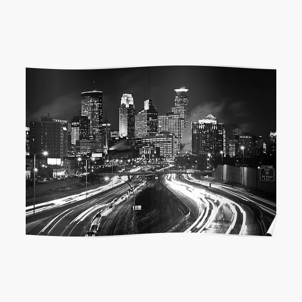 Black and Light Poster