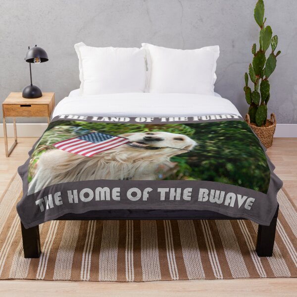 Item preview, The Land of the Furry & the Home of the Bwave designed and sold by CynicalThought.