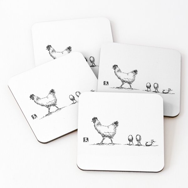 Item preview, Chicken & Her Eggs designed and sold by bellavanceink.