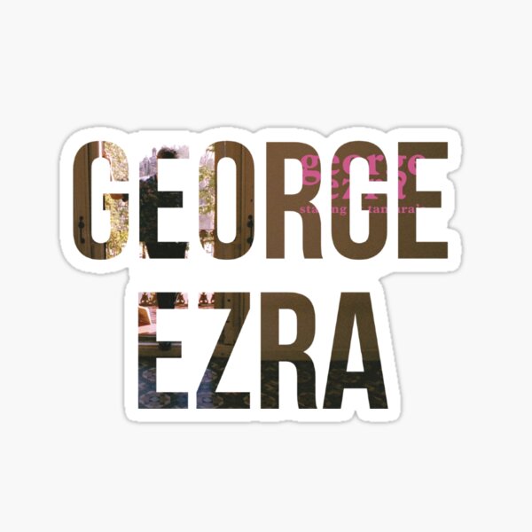 Vista previa del artículo con la obra «George Ezra», diseñado y vendido por Concertsticks.