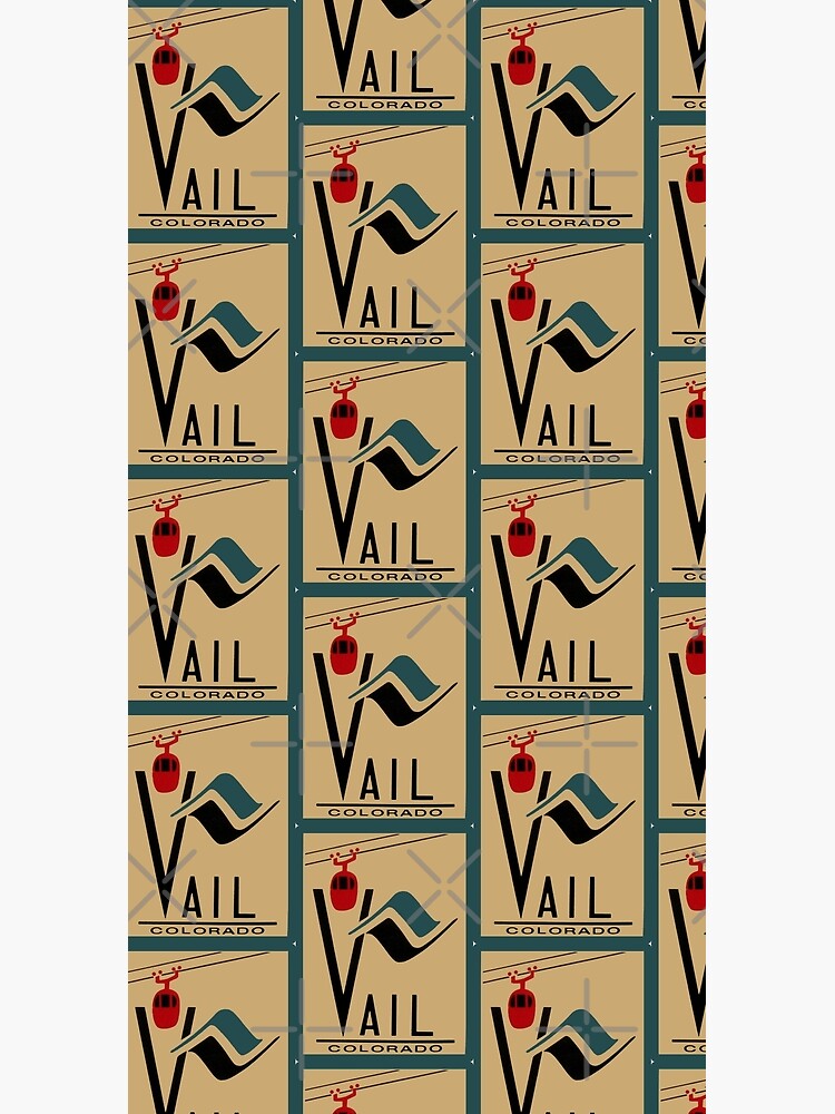 Vail Colorado Vintage Travel Decal by hilda74