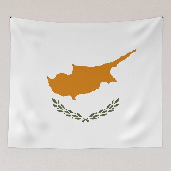 Item preview, Cyprus Flag - FLAG0042 designed and sold by 3-Starfish.