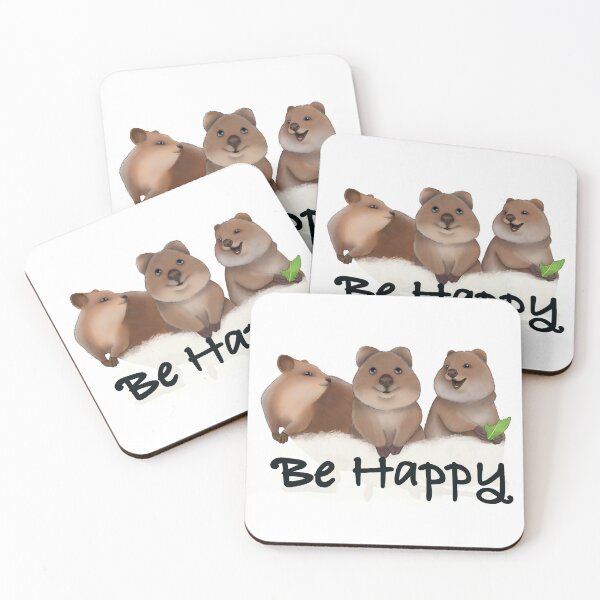 Item preview, Be Happy Quokka designed and sold by troyanthonyart.