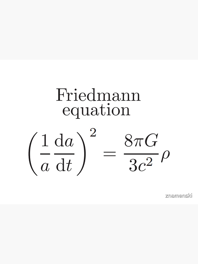 Friedmann Equation - Physics, Cosmology, Astrophysics #FriedmannEquation #Physics #Cosmology #Astrophysics #Friedmann #Equation by znamenski