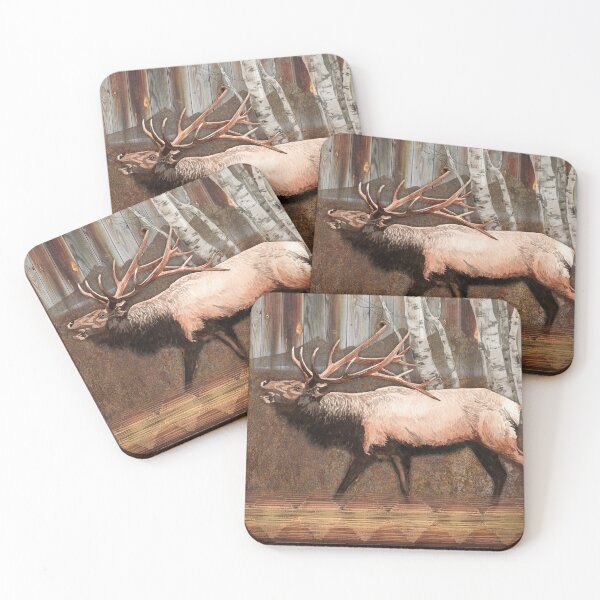 Item preview, High Siera Elk designed and sold by Lynnea Washburn.