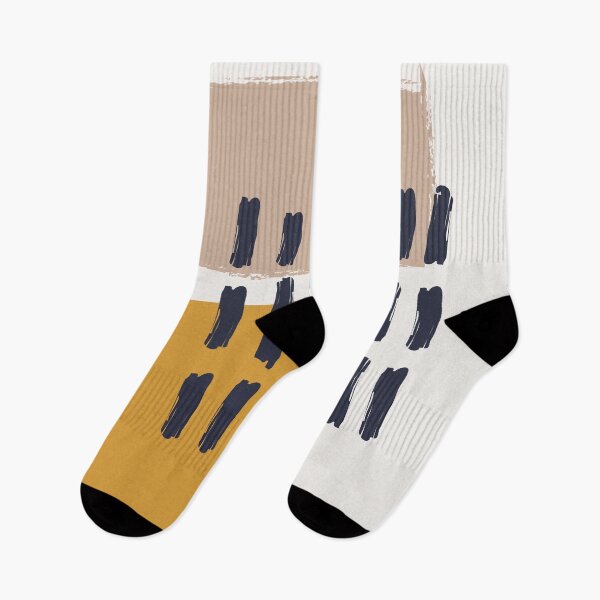 Item preview, Brush Stroke with Mustard Cashmere 03 - Abstract Minimal Shapes Modern Mid Century Texture. Gift idea Home deco designed and sold by MarleneCanto.