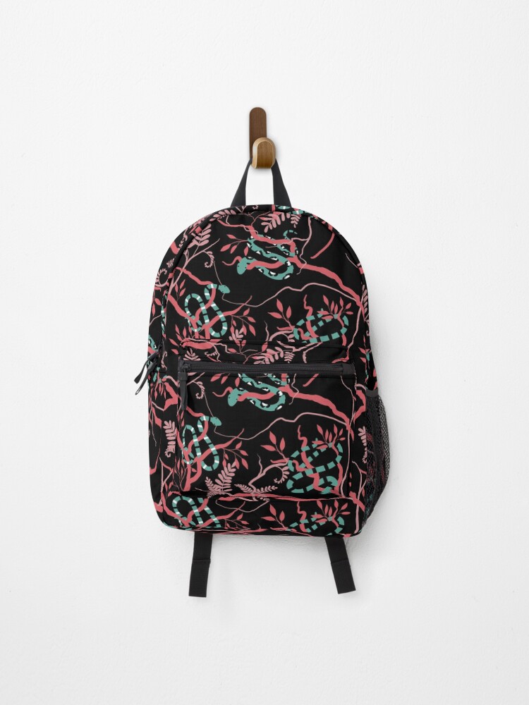 Thumbnail 1 of 3, Backpack, Snake designed and sold by Lelyely.
