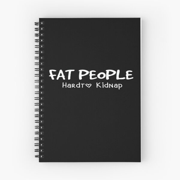 Item preview,  Fat People Are Hard To Kidnap : Funny Shirts for Men designed and sold by Mostik Vipo.