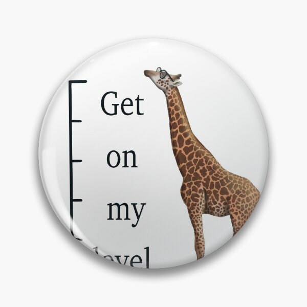 Item preview, Get On My Level Giraffe designed and sold by troyanthonyart.