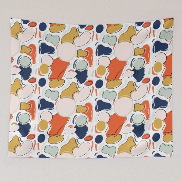 Item preview, Loop-da-Loop | Abstract Art Pattern designed and sold by smittenwritten.