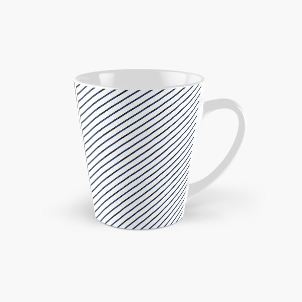 Item preview, Navy Blue shades and White Striped designed and sold by ArtHanbal.