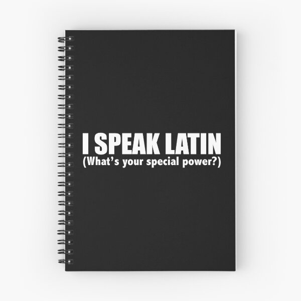 Item preview, I SPEAK LATIN What’s your special power designed and sold by losttribe.