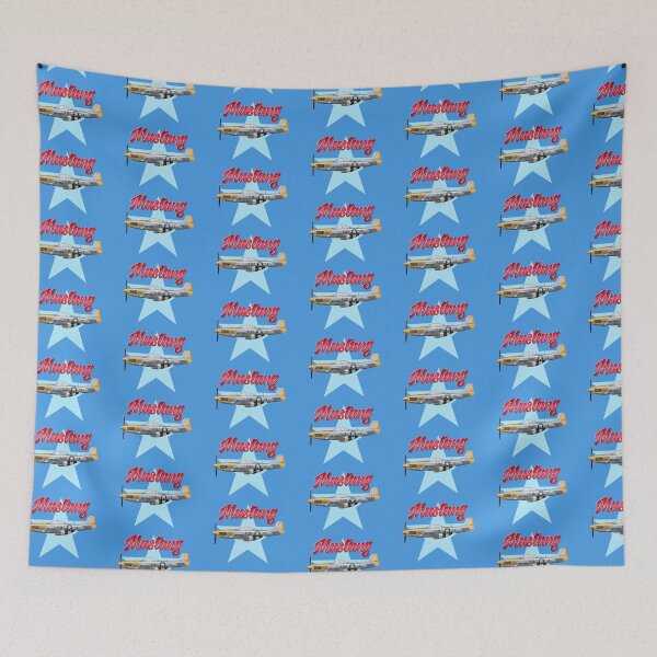 Item preview, P51 Mustang 'Heaven sent - Hell bent' designed and sold by Spyinthesky.