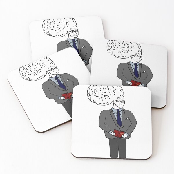 Item preview, big brain wojak designed and sold by moonman1232141.