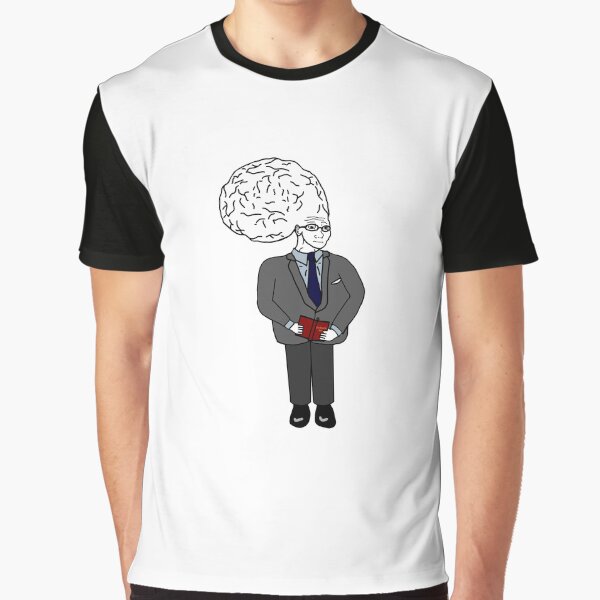 Vista previa del artículo con la obra «gran cerebro wojak», diseñado y vendido por moonman1232141.