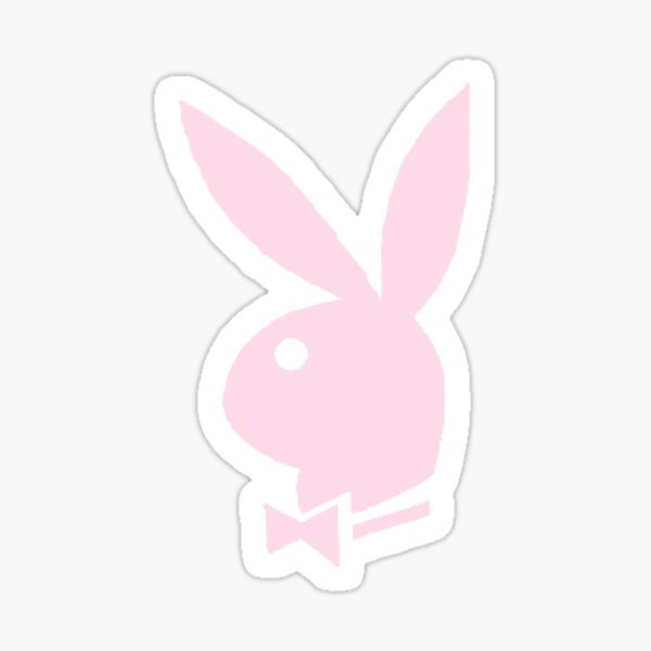 Logo Playboy rose Sticker