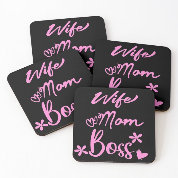 Item preview, Wife mom boss gift mothers day best mom saying designed and sold by maniac3000.