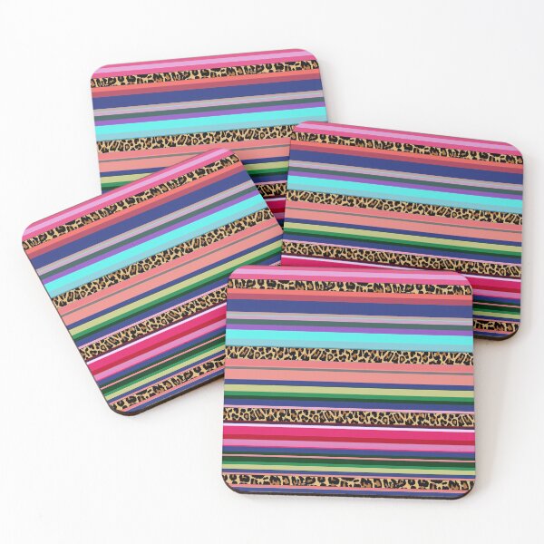Item preview, Colorful Leopard Serape designed and sold by WildHoneyDesign.