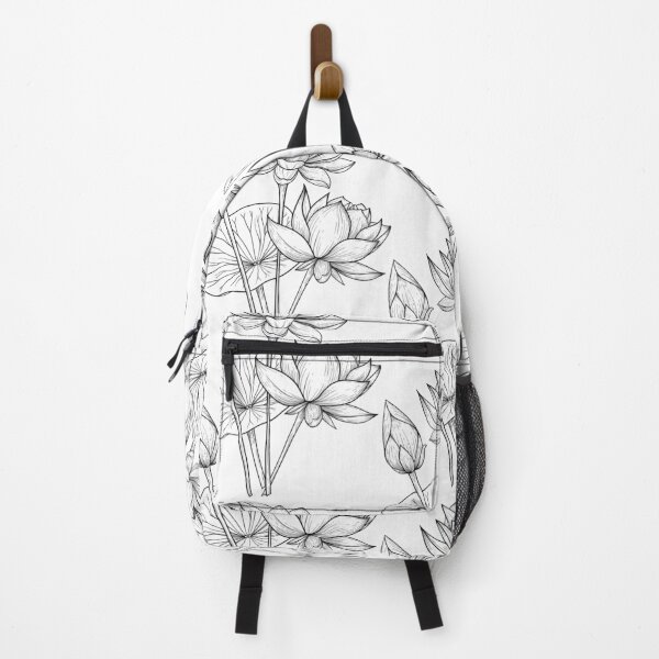 Item preview, Lotus Blossom Line Art designed and sold by GraphicsbyNel.