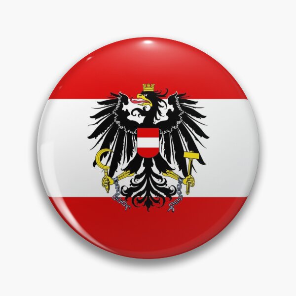 Item preview, Austrian State Flag - FLAG0044 designed and sold by 3-Starfish.