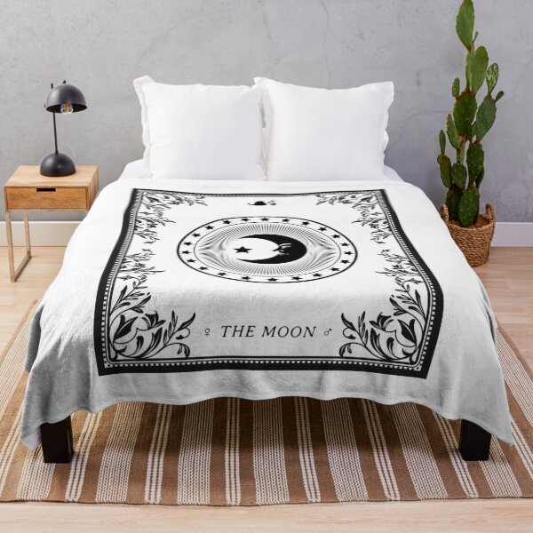 Item preview, The Moon tarot card designed and sold by Delicarte.
