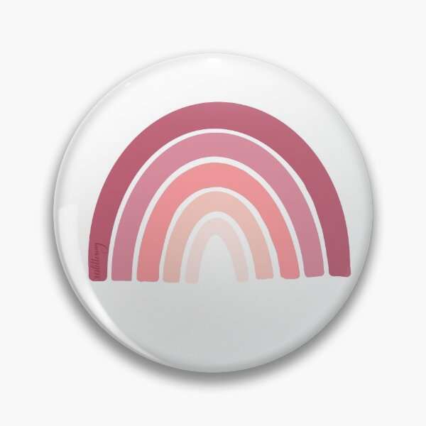 Item preview, mauve pink muted rainbow designed and sold by rileysimon.