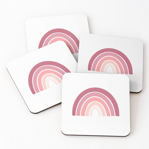 Item preview, mauve pink muted rainbow designed and sold by rileysimon.