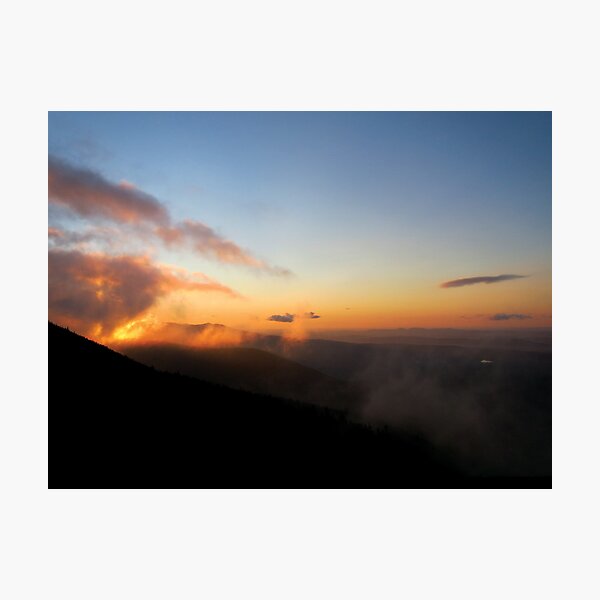 Sunrise on Saddleback Jr. Photographic Print