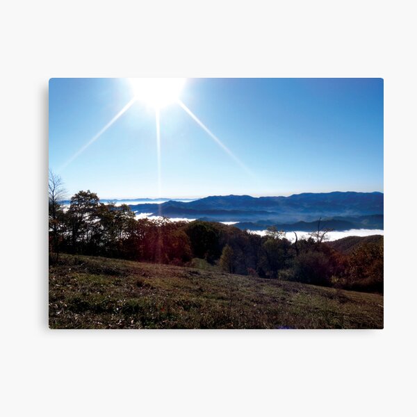 Cheoah Bald on a Clear Fall day Canvas Print