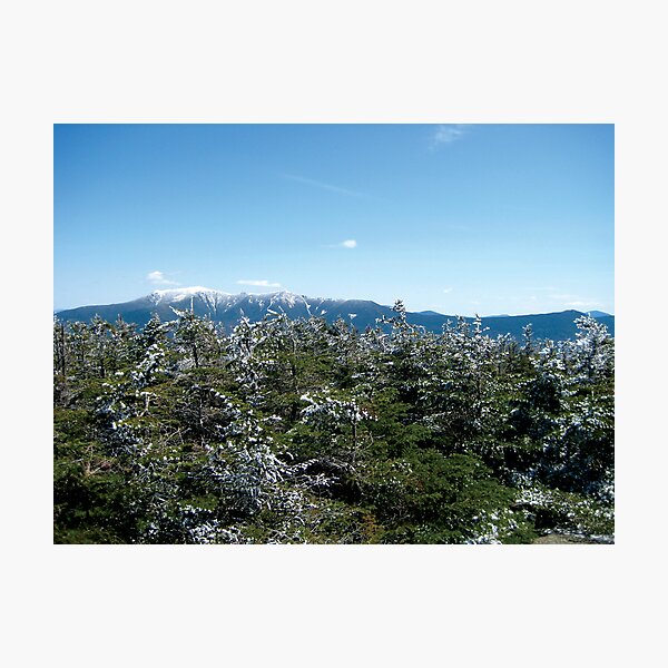 Last of the snow Photographic Print
