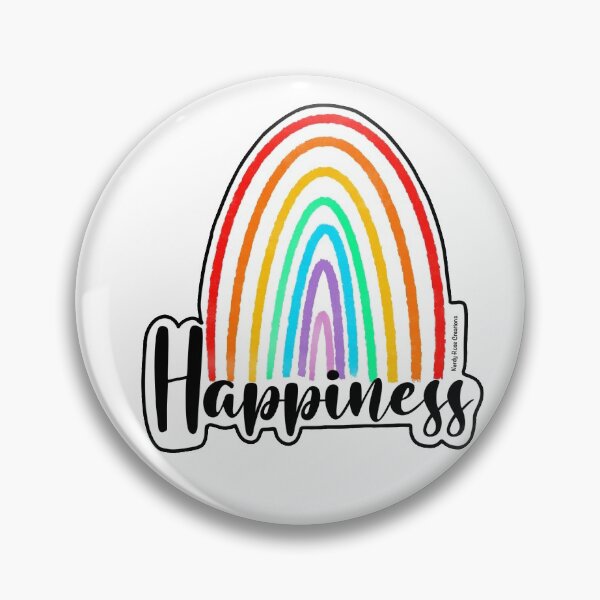 Item preview, Happiness Sticker  designed and sold by Nerdy Rose Creations.