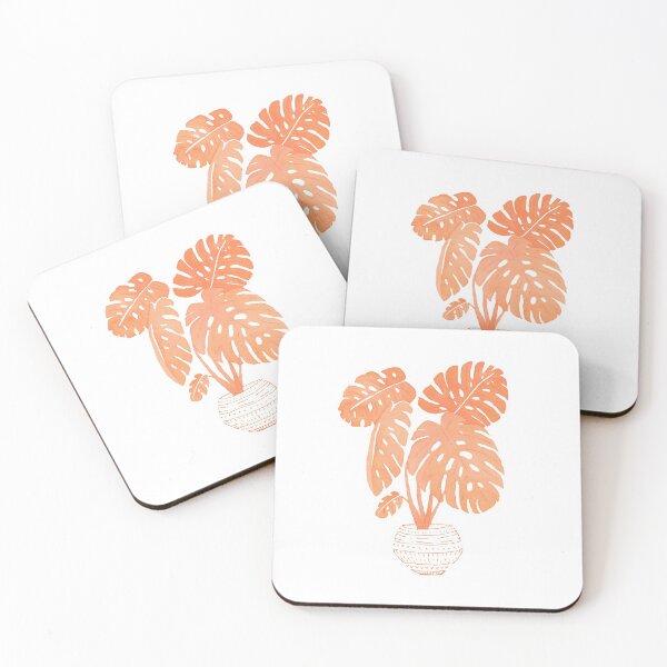 Item preview, Pink Monstera Plant designed and sold by Danelys Sidron.