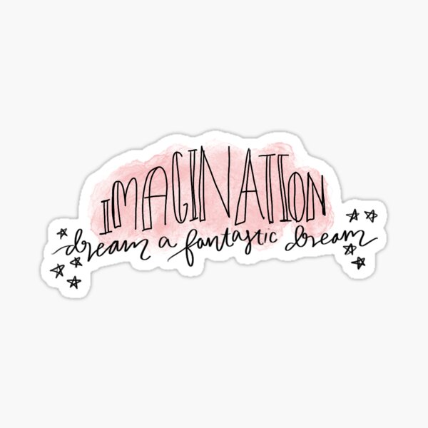 Vista previa del artículo con la obra «imaginación», diseñado y vendido por swcarisma.