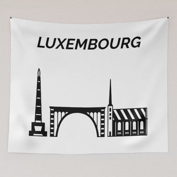 Item preview, Luxembourg Skyline designed and sold by marosharaf.