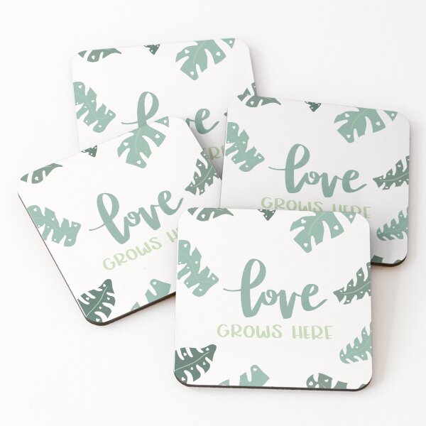 Item preview, Love Grows Here - Monstera  designed and sold by RaineDropsShop.