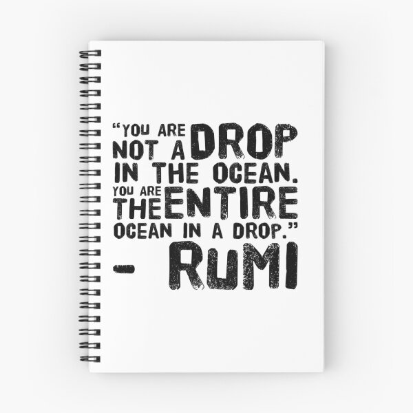 Item preview, Rumi Quote designed and sold by EvolutionWisdom.