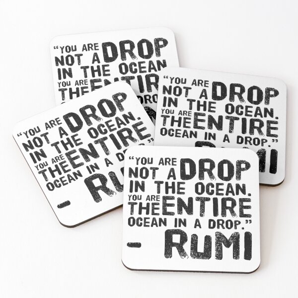 Item preview, Rumi Quote designed and sold by EvolutionWisdom.