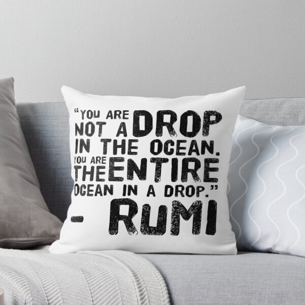 Item preview, Rumi Quote designed and sold by EvolutionWisdom.
