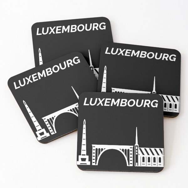 Item preview, Luxembourg Skyline White designed and sold by marosharaf.
