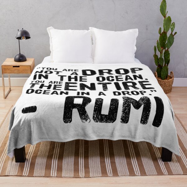 Item preview, Rumi Quote designed and sold by EvolutionWisdom.