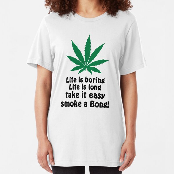 Marijuana T Shirt Dope Cannabis 420 fumée khalifa weed Unisexe addicted Top Swag